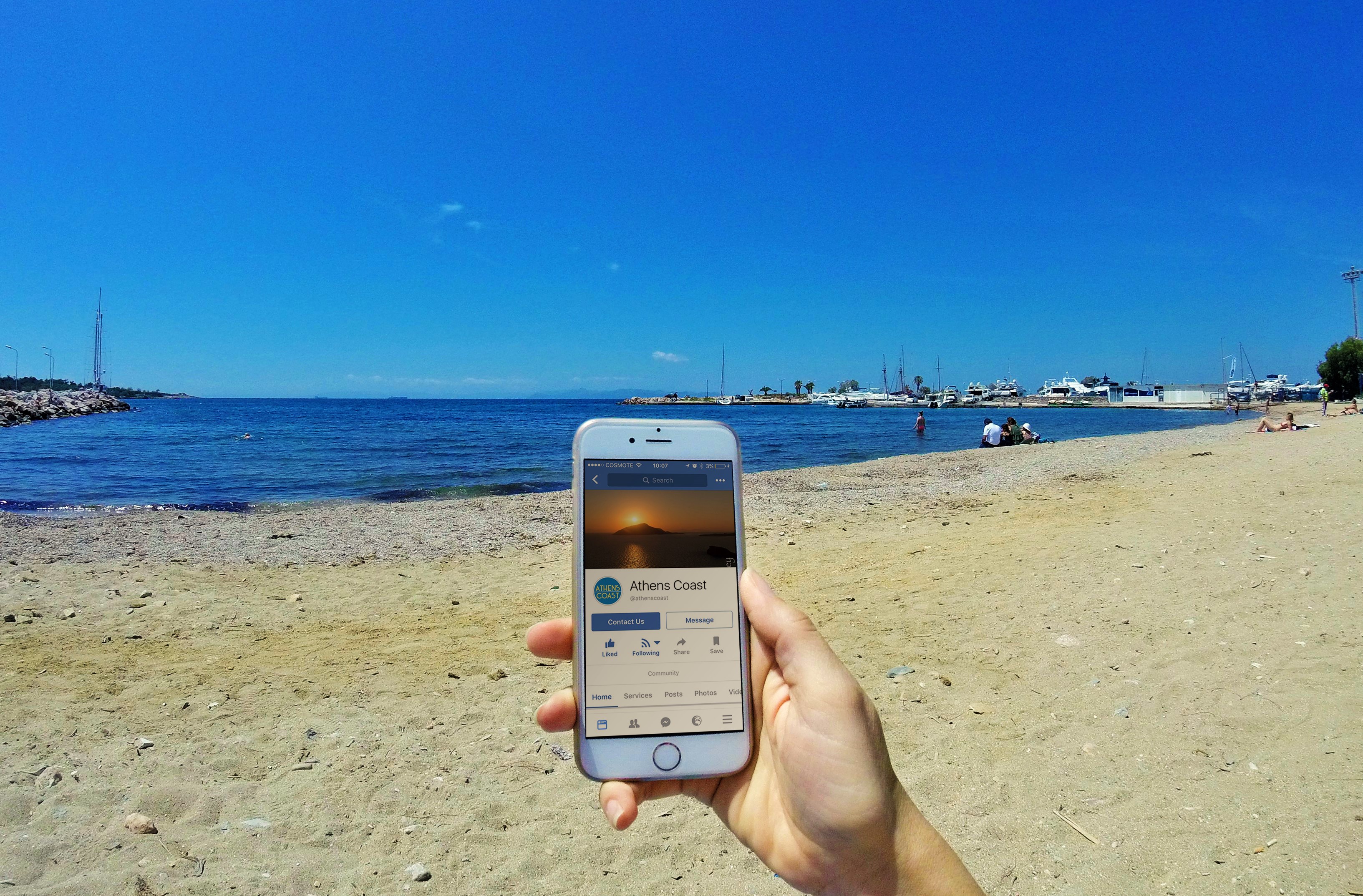 Use Athens Coast Social Media to help you plan your time on the Coast | Athens, Greece
